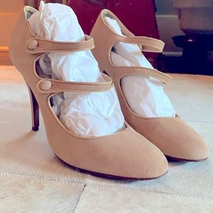 Never worn outside JCrew heels